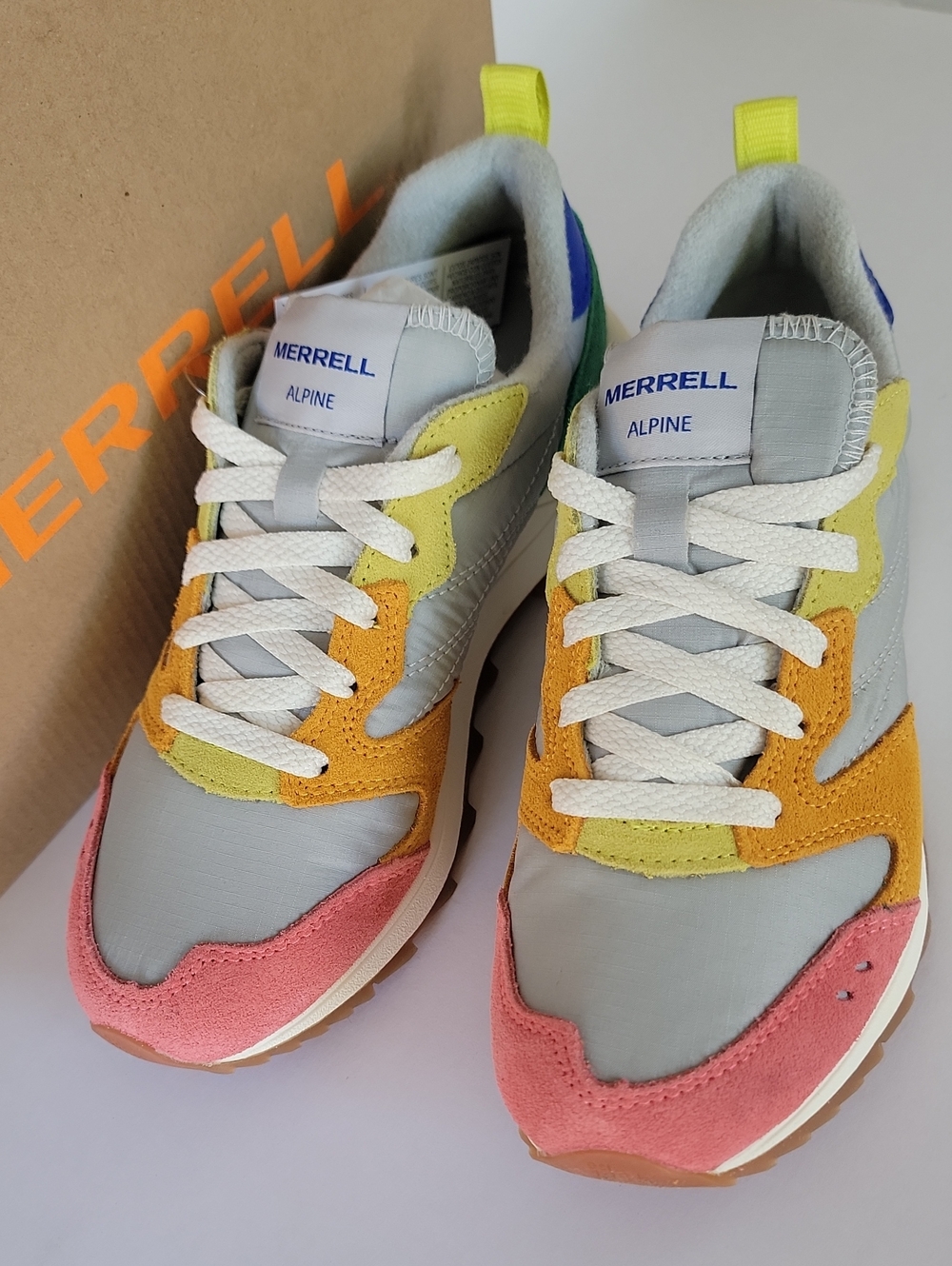 Merrell Alpine 83 Women's Lace Up Low Top Colorblock Sneakers J008392 - Picture 6 of 9